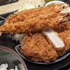 超厚切りロースかつ＆有頭大海老フライ（2尾）定食