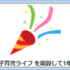 ブログ開設1周年。PV数など色々な情報をお伝えします。