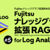Fujitsu ナレッジグラフ拡張RAG技術のご紹介 #5 Fujitsu ナレッジグラフ拡張RAG for LA (Log Analysis)