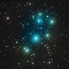 天体写真：M45 プレアデス星団／すばる