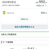 ラインモのミニプラン(3GB/月額900円)運用の結果