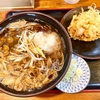 そば政【蕎麦政】（足立区南花畑 六町駅）温なめこおろしそば＋かき揚げ