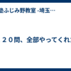 １２０問、全部やってくれた