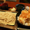 赤坂「いわもとQ」で天丼＆ざるそばを食べてきたよ