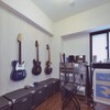 洋室２：ギターハンガーのための壁強化