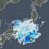 雨雲が近づいています！