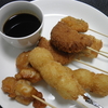 【ある日の晩御飯】新世界の串カツ※二度漬け禁止の･･･