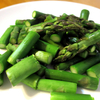 朝取りのアスパラを送ってもらったので超簡単に調理してシンプルに食べる。