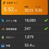 JOG 30分 Eペース下限で疲労を抜く