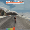 リハビリ 2日目 alpe du zwift