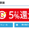 WAONカードを時々使っていたけれど、WAONカードでもキャッシュレス・消費者還元事業の対象みたいだ。