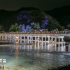 嵐山花灯路2013～渡月橋ライトアップ