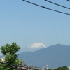 梅雨入り前の富士山