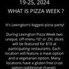 レキシントン Pizza Week
