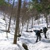 御前山で春の雪山に挑戦