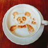 【ラテアート】パンダちゃんの練習は続く～