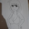 少し描き方変えてみました