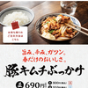 丸亀製麺の期間限定メニューが気になる！その名も『豚キムチぶっかけ』！！