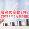 2021年5月第5週 資産の変動分析 