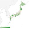 GoogleChartで日本地図に色を塗ってみた