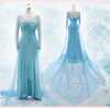 ディズニー アナと雪の女王 FROZEN アナの姉 エルサ コスプレ衣装 Elsa ドレス コスチューム 豪華版