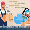 Packers and Movers Charges for Interstate Relocation