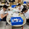 修了生の記念品制作