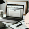 労働条件通知書フォーマットが変更されていますよ！