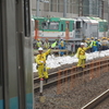 川崎駅線路切り替え工事及びホーム拡張工事の準備、工事、施工後3