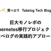 巨大モノレポのKubernetes移行プロジェクト：食べログの実践的アプローチ