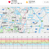ロングラン２１キロ銀座から帰宅マラニック