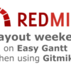 Gray out holidays on Easy Gantt with Gitmike