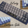 自作キーボード『GoForty』を楽しむためのカスタマイズガイド