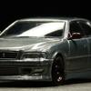 【モデルインプレッション】 Tarmac Works 1/64 - Vertex Toyota Chaser JZX100 (Purple Metallic Chase Car)