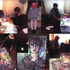 ライブ肖像画家・久保田喜正、松本衣デザイン専門学校の学生を描く・４、赤尾春美さんの場合・その２
