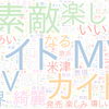 　Twitterキーワード[#カイト]　07/15_09:01から60分のつぶやき雲