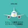 エミレーツ航空 EK323 ソウルICN→ドバイDXB ビジネスクラス