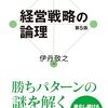 書評「経営戦略の論理」本書から学んだ私が好きな論理を何個か紹介！