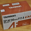 TAMRON SP AF90mm F/2.8 Di MACRO 1:1 (Model272EN II)