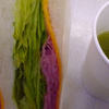 ハムレタス　サンドイッチ