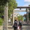 七五三、護国神社参拝　