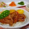 ☆豚 丼＆菜の花のからしあえ 献立☆