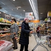ロシア国民は食料価格の大幅なインフレに直面している