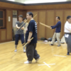 猿廻の左右転換（一刀・二刀）・鑚拳