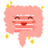 健康な腸のフリーイラスト素材