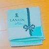 LANVIN（ランバン）のハンカチのプレゼント♪［ドラックストアMARTおすすめ］