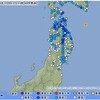 青森県東方沖　Ｍ６．１　最大震度４　地震