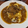 ブラウニー（千代田区外神田）の牛すじ肉のブラウンソースごはん オムごはん（ごはん軽め）