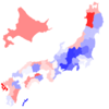 がん罹患数・率都道府県一覧基本集計表をjapanmapでコロプレス図作成