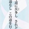 2011年11月のおついたち　この道を行く